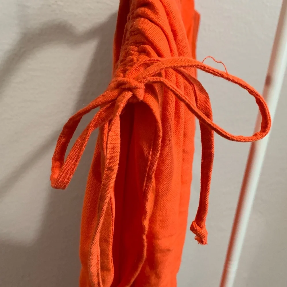 Sincerely Jules Vibrant Orange‎ Midi Dress